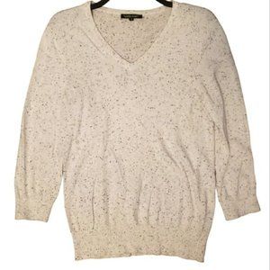 Jeanne Pierre Cashmere Infused Speckled Sweater Size Medium